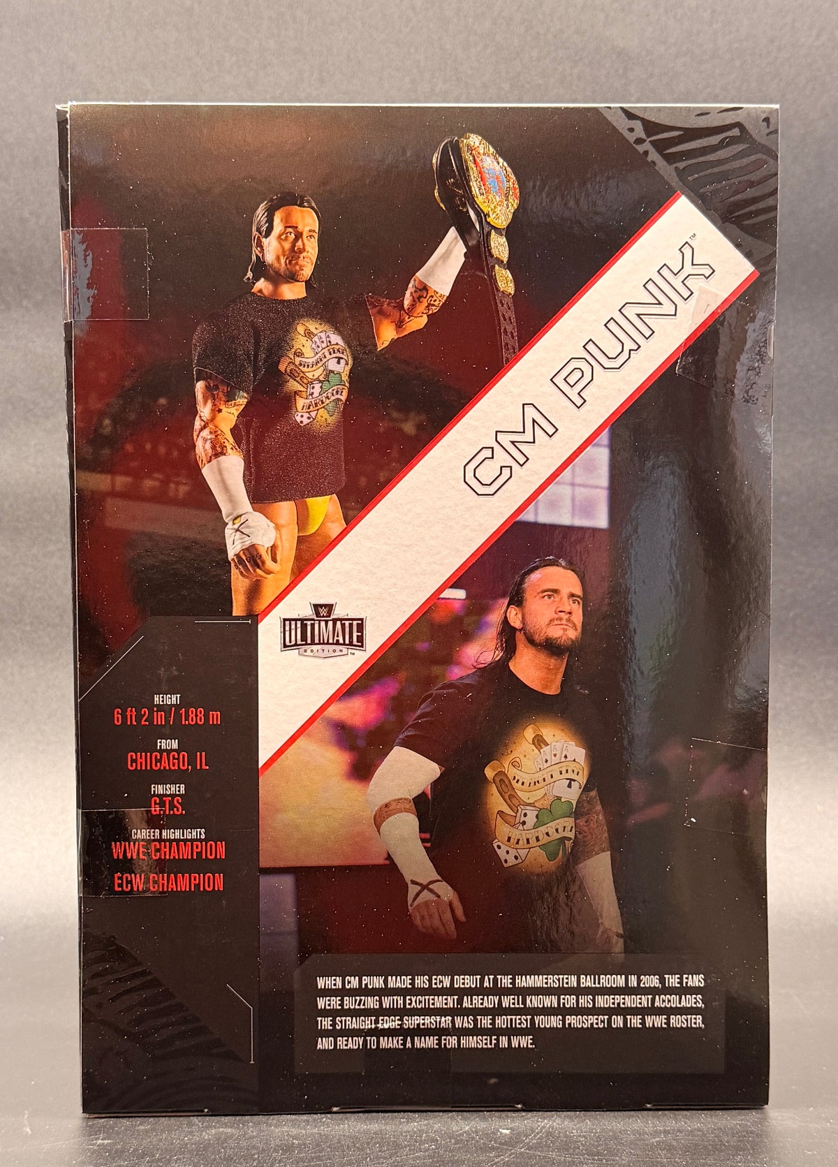 CM Punk WWE: Ultimate Mattel Creations ECW Debut Action Figure Mattel 2025