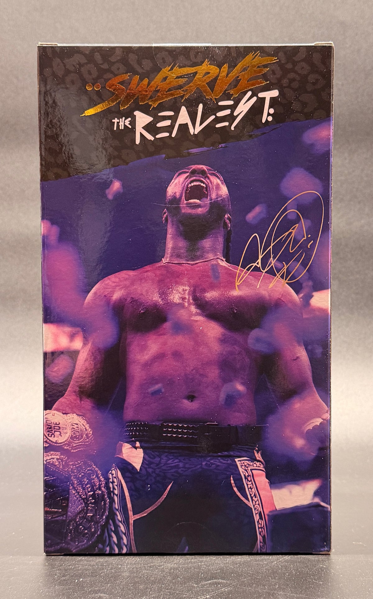 Swerve The Realest AEW Exclusive Vault Action Figure Jazwares 2025