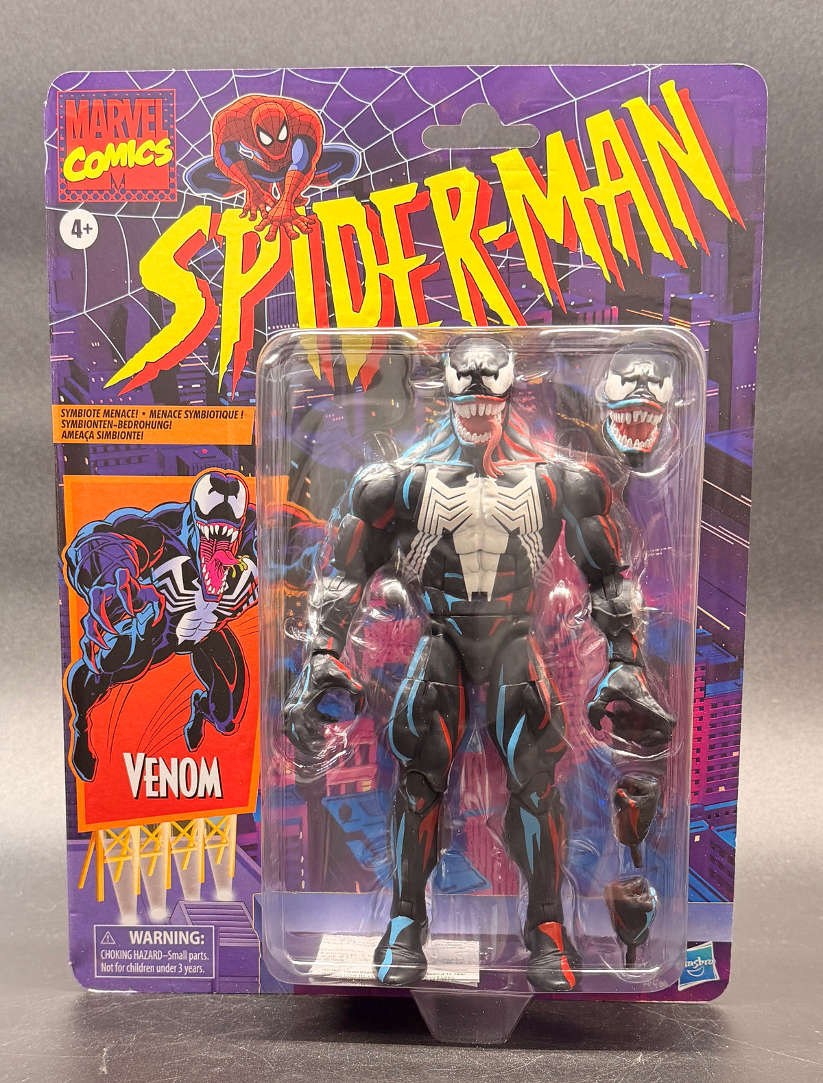 Venom Spider-Man: Retro Marvel legends Action Figure Hasbro 2026