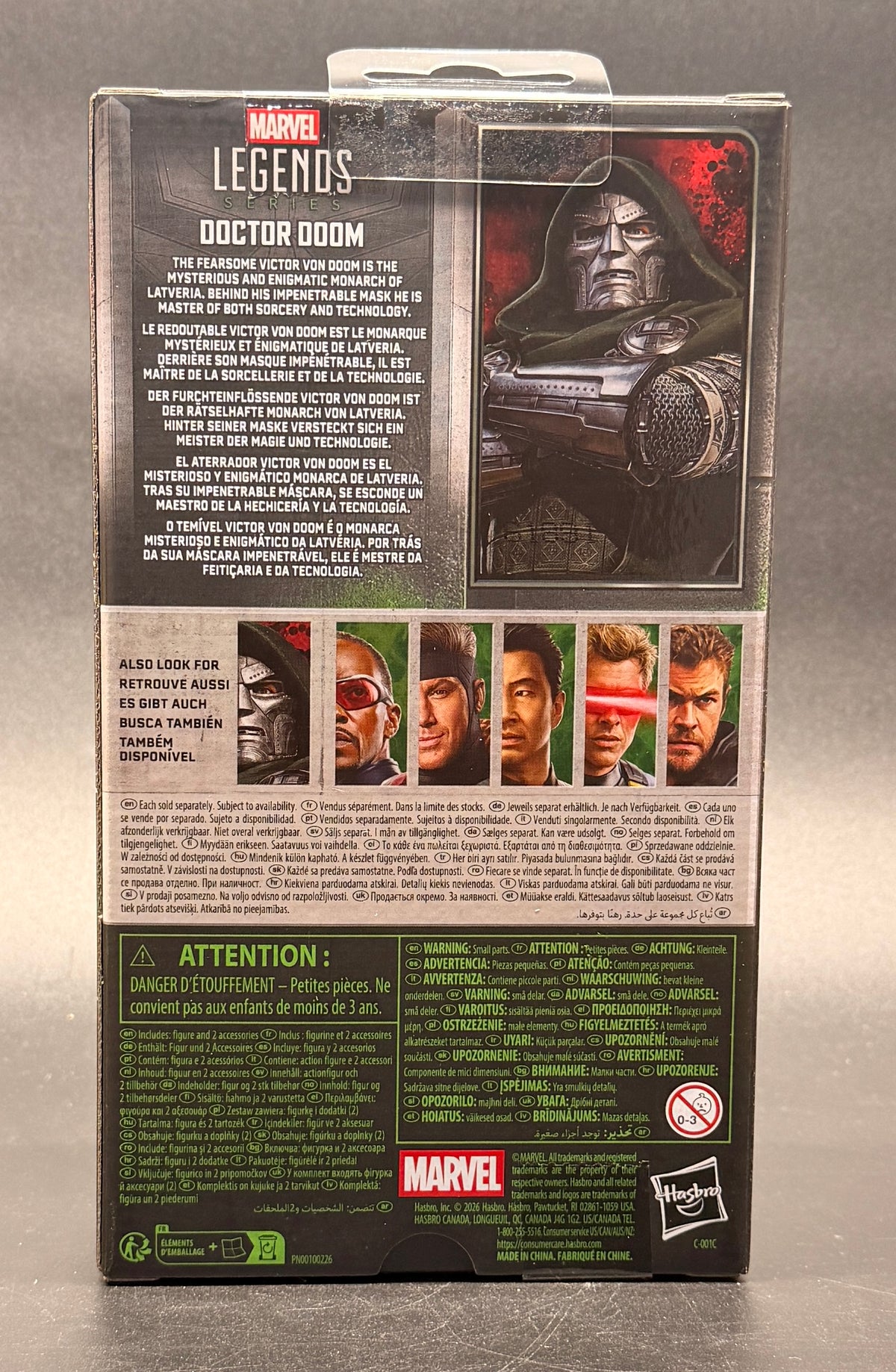 Dr. Doom Avengers: Doomsday Marvel Legends Action Figure Hasbro 2026
