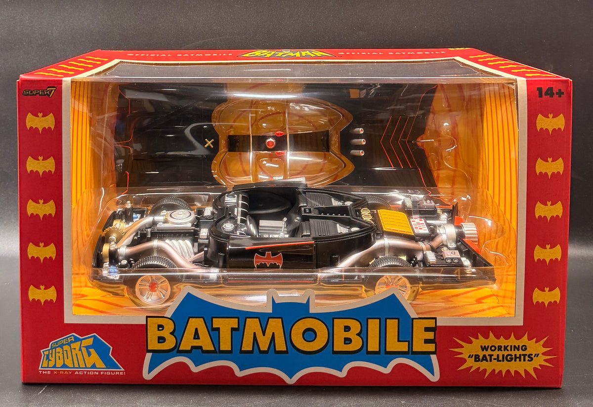 Batmobile Batman 1966 TV Series Super Cyborg SDCC Exclusive Vehicle Super7 2026