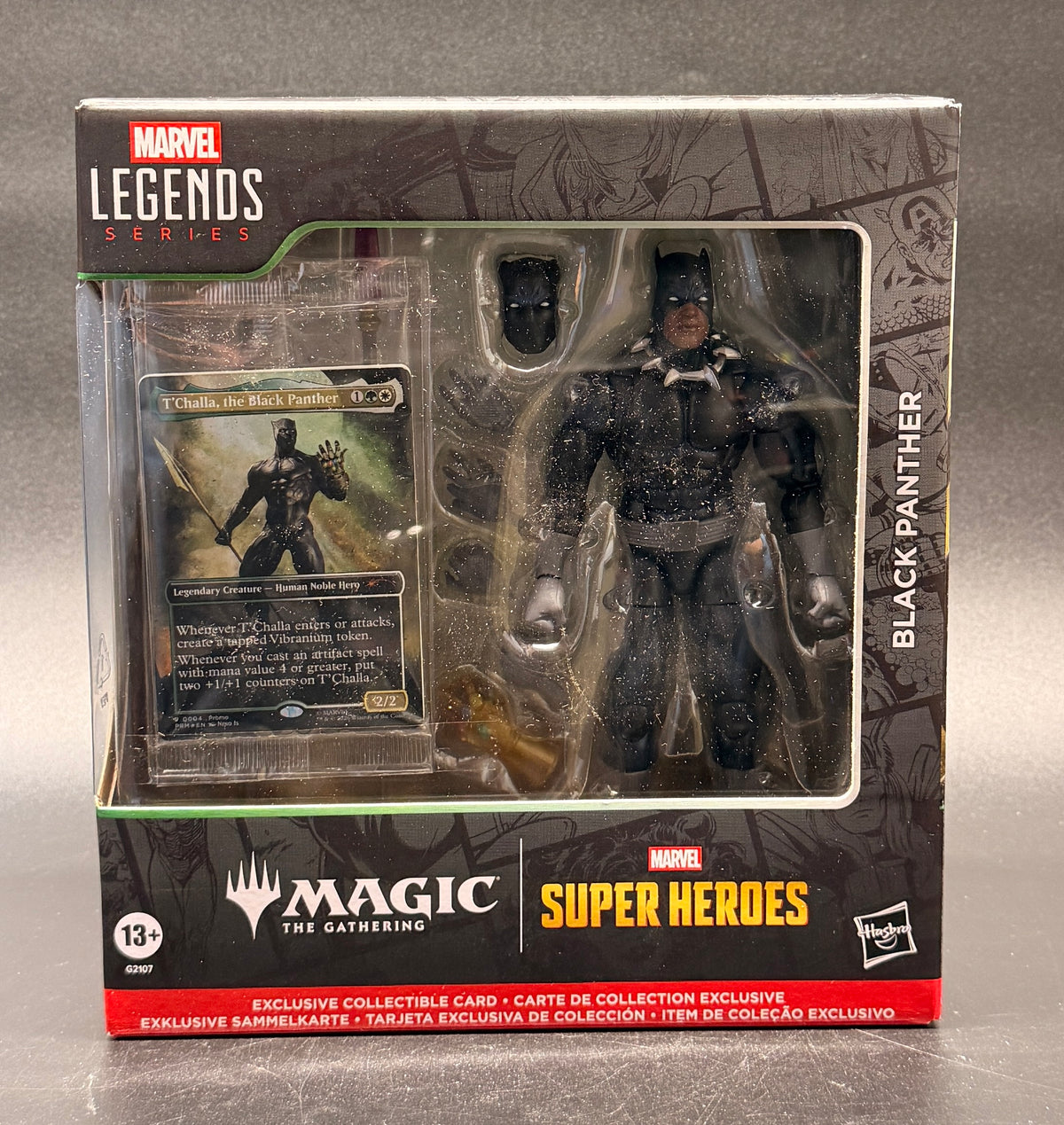 Black Panther Magic: The Gathering Marvel Legends Action Figure Hasbro 2026
