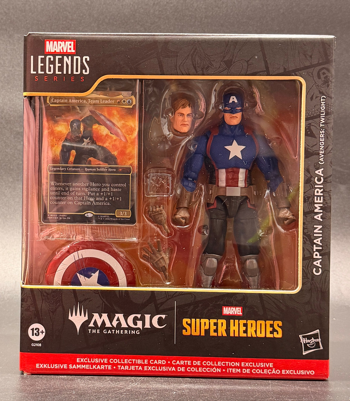 Captain America Magic: The Gathering Marvel Legends Action Figure Hasbro 2026