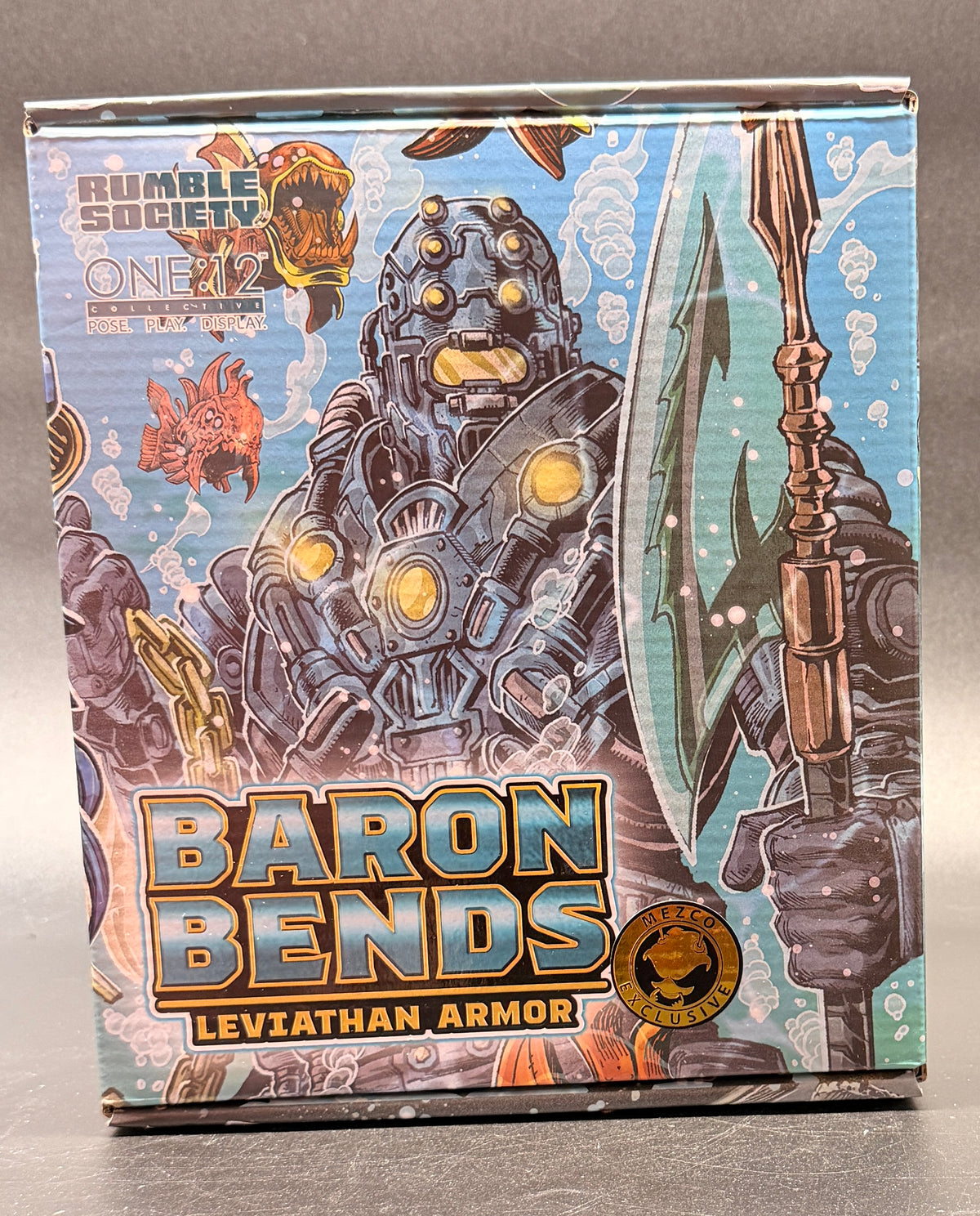 Baron Bends Leviathan Armor Rumble Society Action Figure Mezco Toyz One:12 Collective 2026