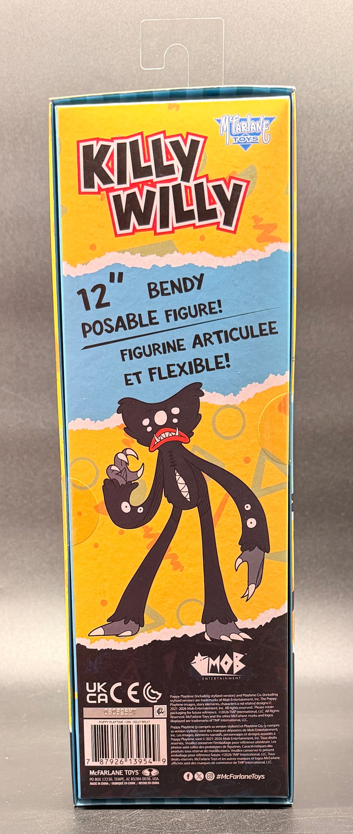 Killy Willy Poppy Playtime 12 in. Bendable Action Figure McFarlane Toys 2026