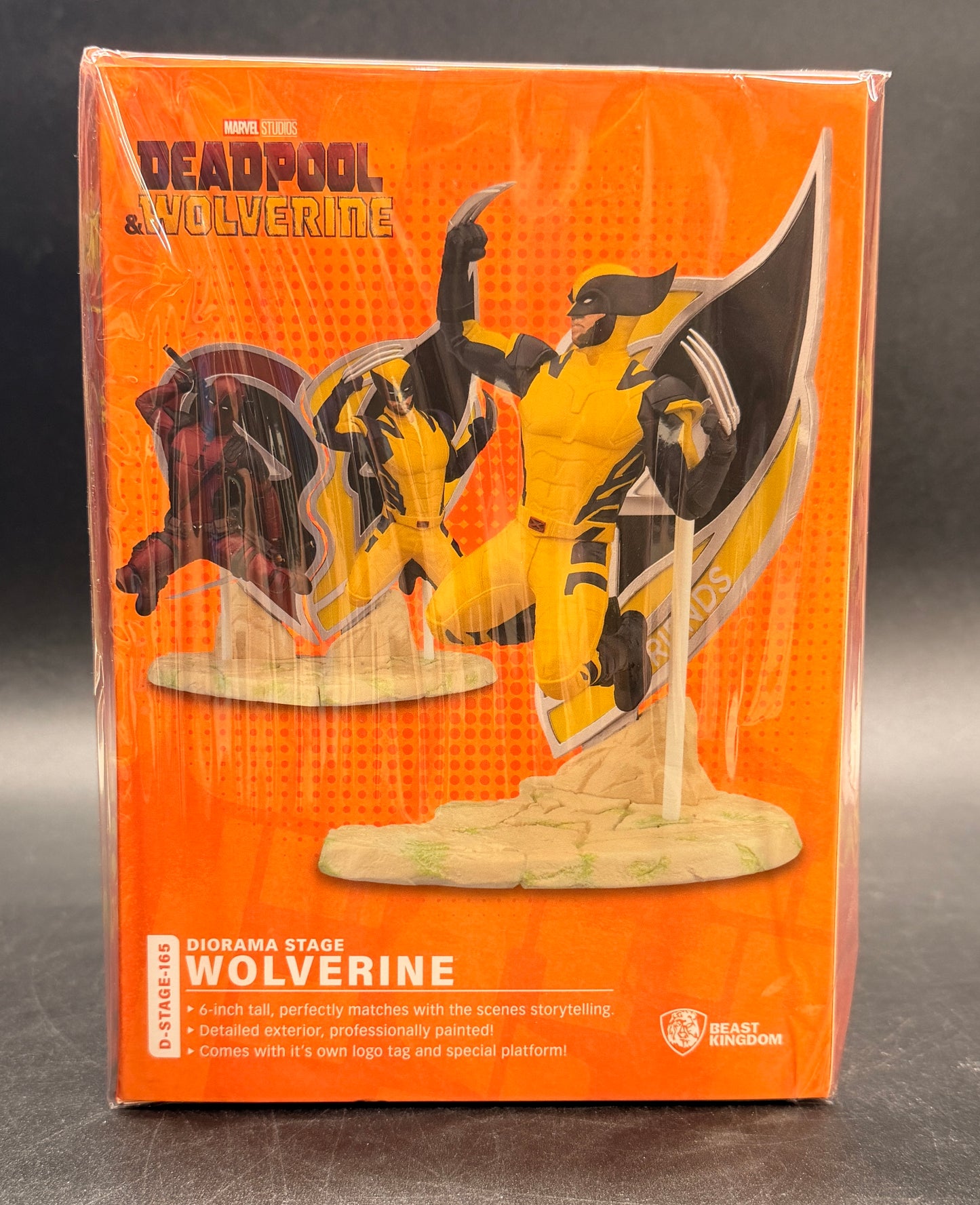 Wolverine Beast Kingdom DS-165 D-Stage Deadpool & Wolverine Diorama Statue