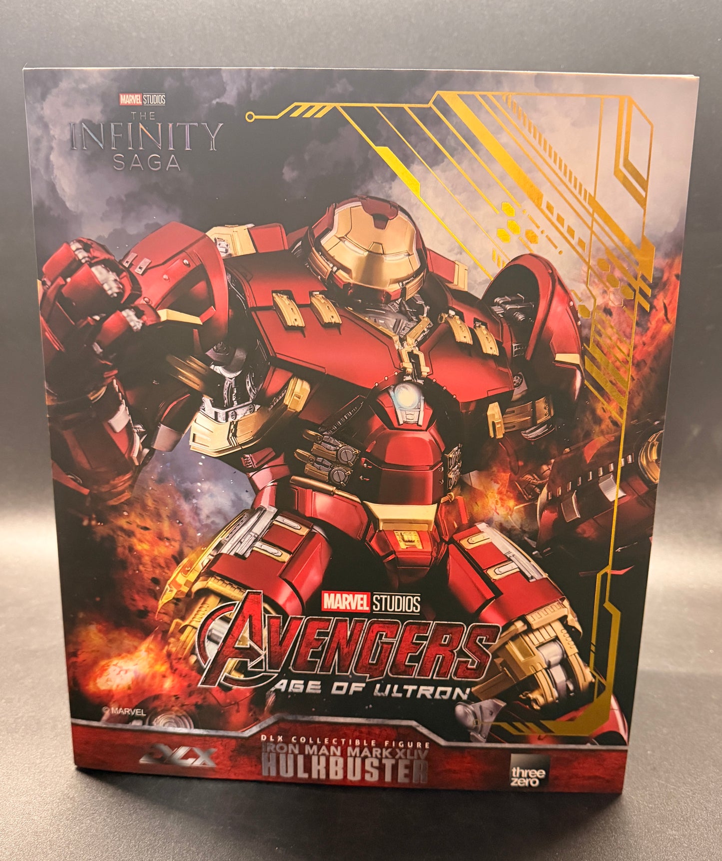 Iron Man MK 44 HulkBuster DLX Threezero Action Figure