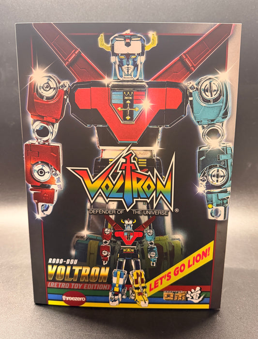 Voltron: Defender of the Universe Voltron Retro Toy Edition ROBO-DOU Threezero Action Figure