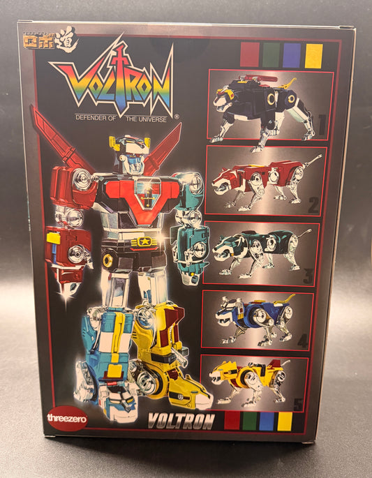 Voltron: Defender of the Universe Voltron Retro Toy Edition ROBO-DOU Threezero Action Figure