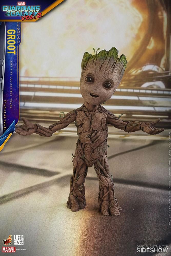 Groot HotToys 1/1 LMS004 Guardians of the Galaxy Vol 2Action Figure