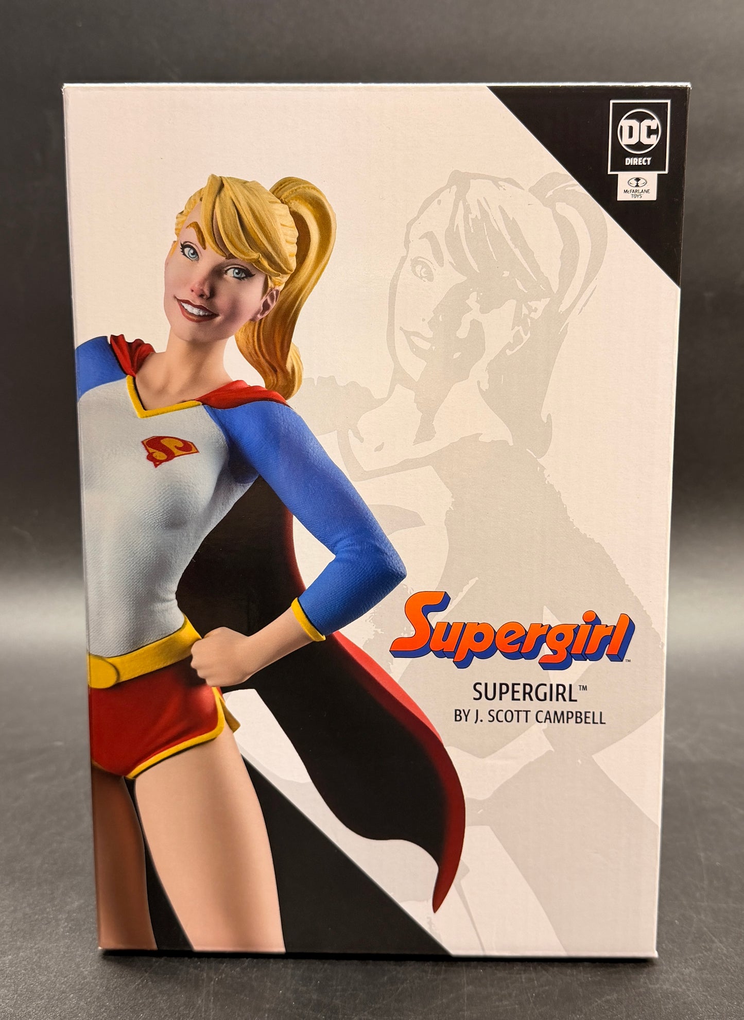 McFarlane Toys DC Direct Supergirl by J. Scott Campbell (DC Cover Girls) 1:8 Scale Resin Statue