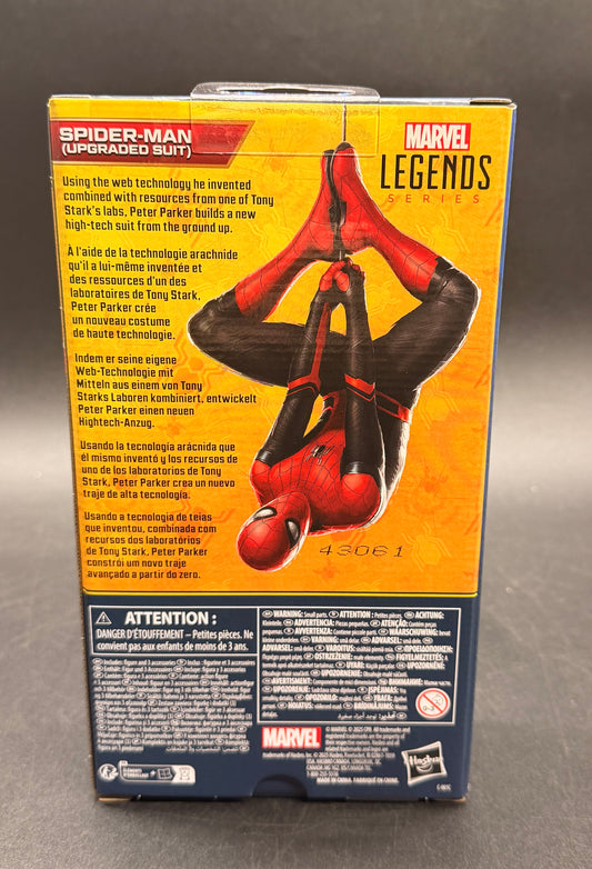 Spider-Man (Upgraded Suit) Spider-Man: Far From Home Marvel Legends Figure Hasbro 2025