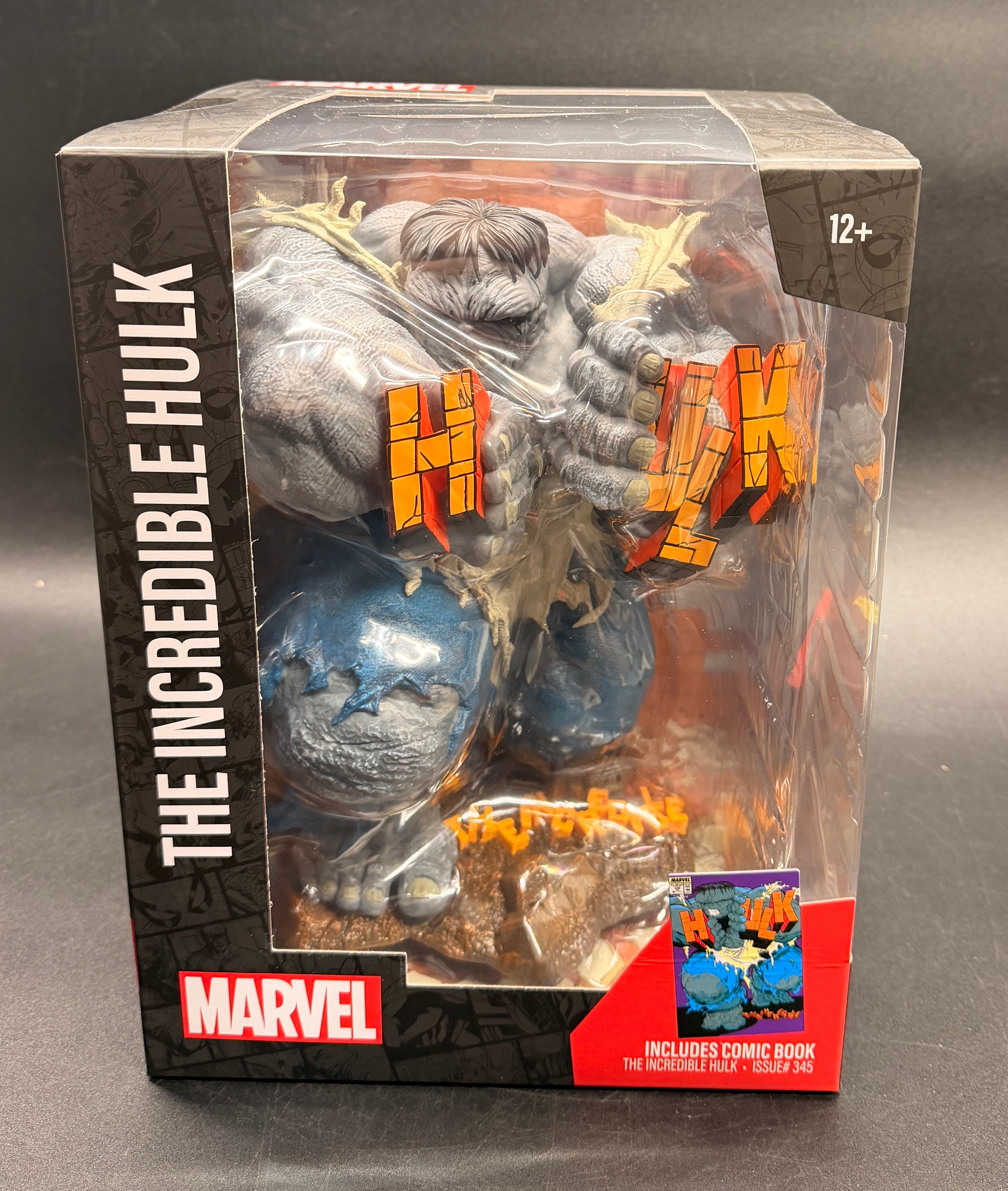 The Incredible Hulk 1:6th The Incredible Hulk #345 McFarlane Marvel Posed Figure Scene