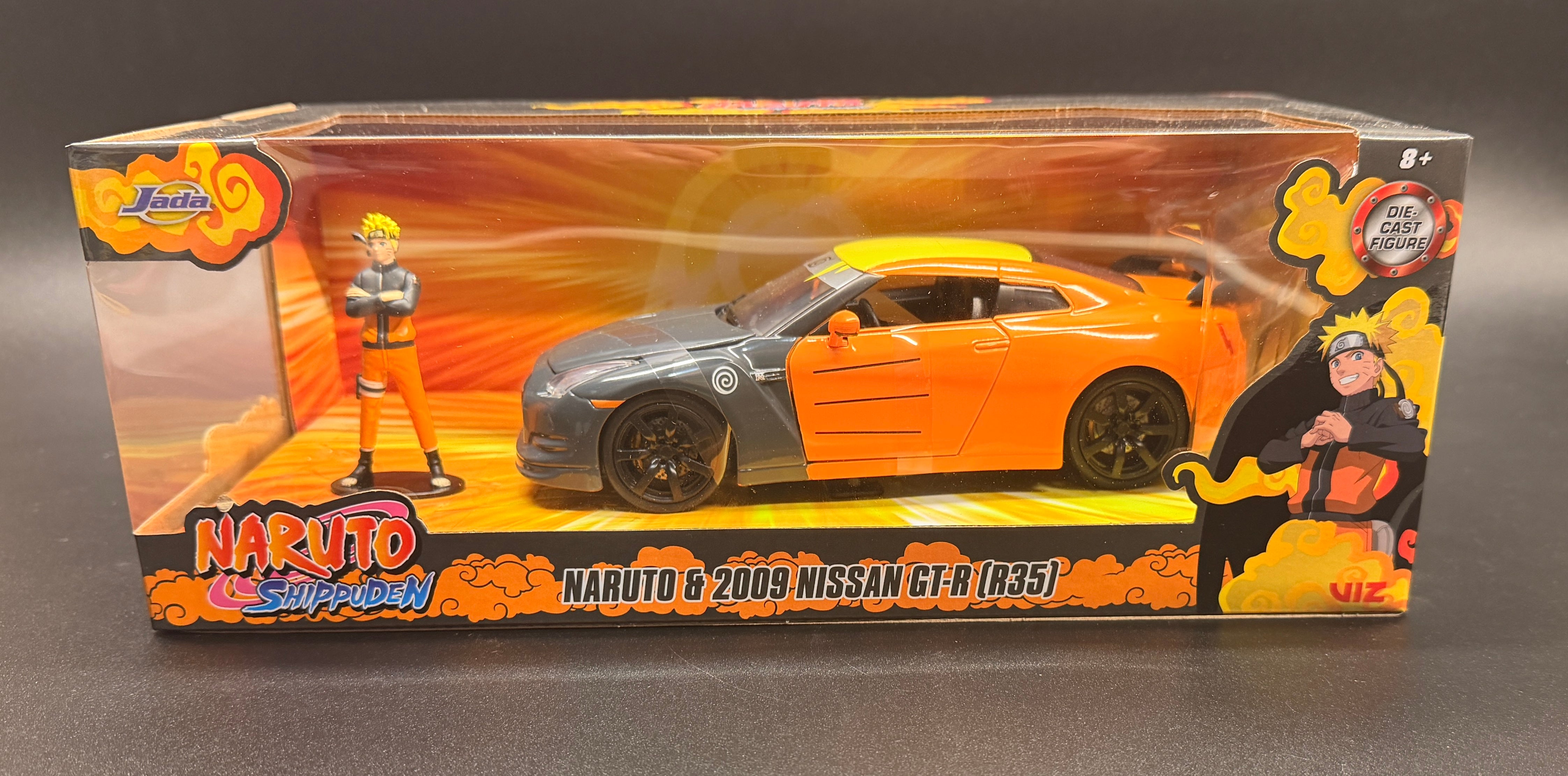Naruto 1:24 2009 Nissan GT-R(R35) Die-Cast Car 2002