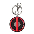 Deadpool Logo Colored Pewter Key Ring