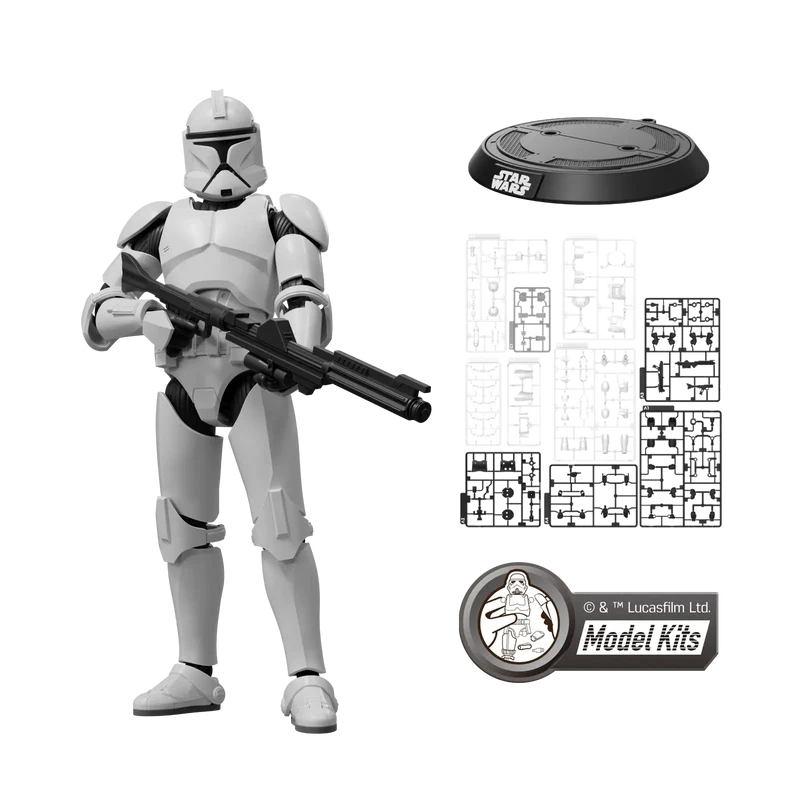 Clone Trooper Star Wars: Attack of the Clones Champion Class Model Kit Blokees 2026