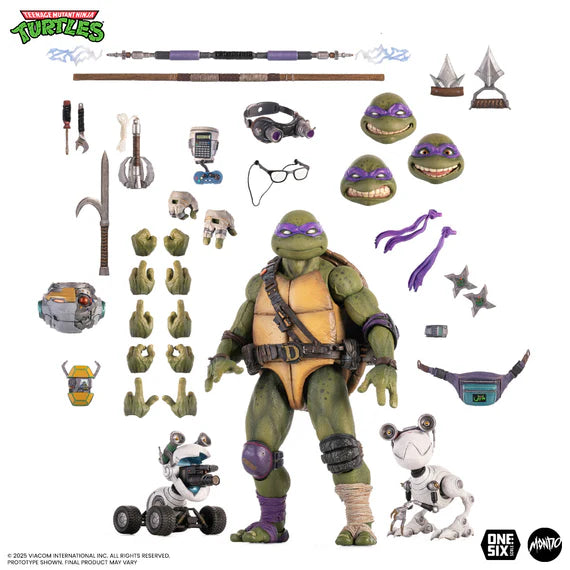 Donatello Teenage Mutant Ninja Turtles 1:6 Scale Timed Edition Action Figure Mondo 2026