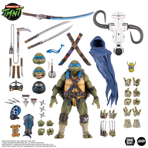 Leonardo Teenage Mutant Ninja Turtles 1:6 Scale Timed Edition Action Figure Mondo 2026