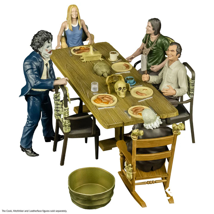 The Texas Chainsaw Massacre 1974 Dinner Scene Playset Trick or Treat Studios 2025