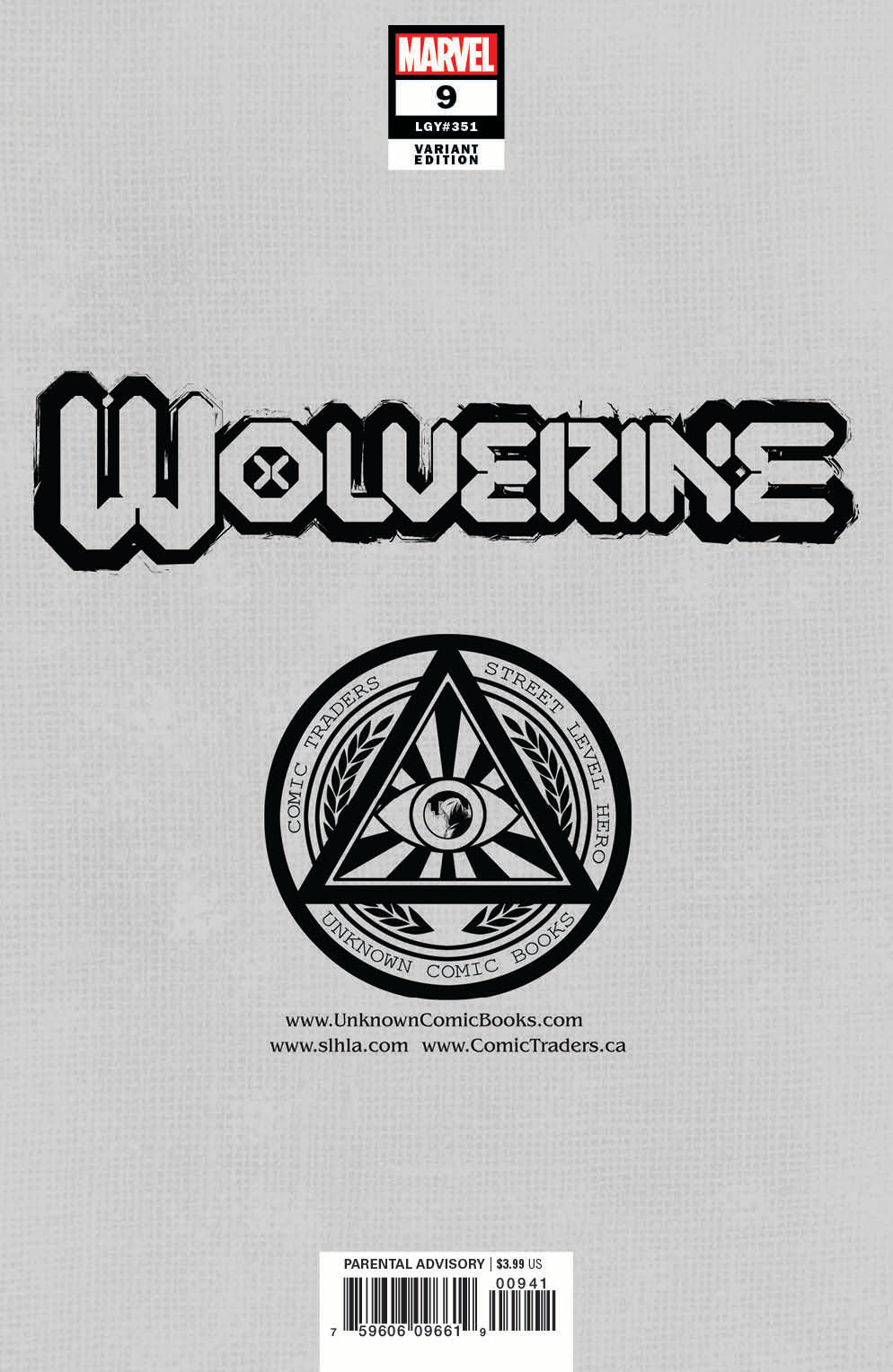 WOLVERINE #9 UNKNOWN COMICS MICO SUAYAN EXCLUSIVE VAR (01/27/2021)