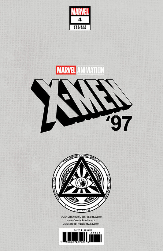 X-MEN '97 #4 UNKNOWN COMICS TYLER KIRKHAM EXCLUSIVE VAR (06/26/2024)