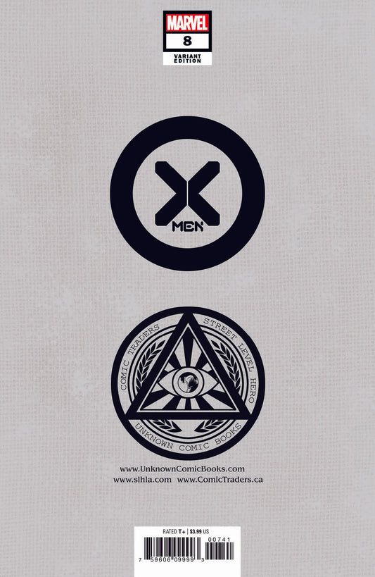 X-MEN 8 UNKNOWN COMICS MIKE MCKONE EXCLUSIVE VAR (02/16/2022)