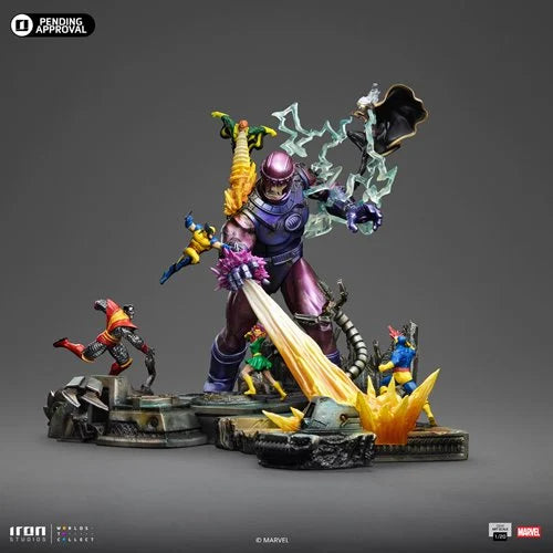 X-Men Danger Room 1/20 Demi Art Scale Limited Edition Diorama A Marvel Iron Studios