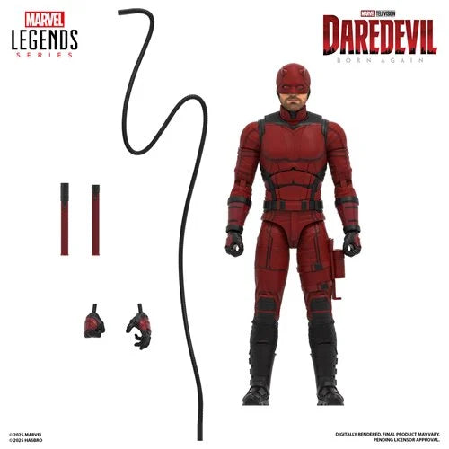Daredevil Marvel Legends Series Daredevil: Born Again Action Figure 2025