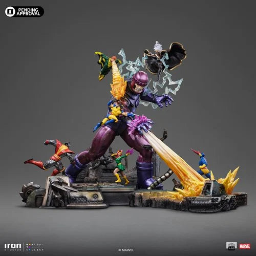 X-Men Danger Room 1/20 Demi Art Scale Limited Edition Diorama A Marvel Iron Studios