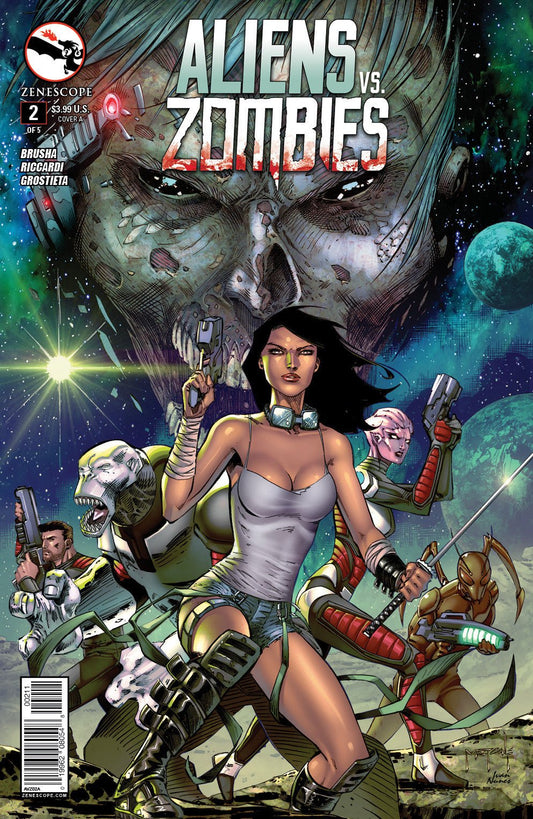Aliens vs. Zombies #2