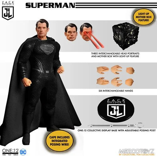 Justice League (2021 Movie) One:12 Collective Action Figures Deluxe Steel Boxed Set