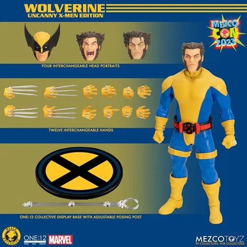 Wolverine: Uncanny X-Men Edition One:12 Collective Action Figure SDCC 2023 Exclusive
