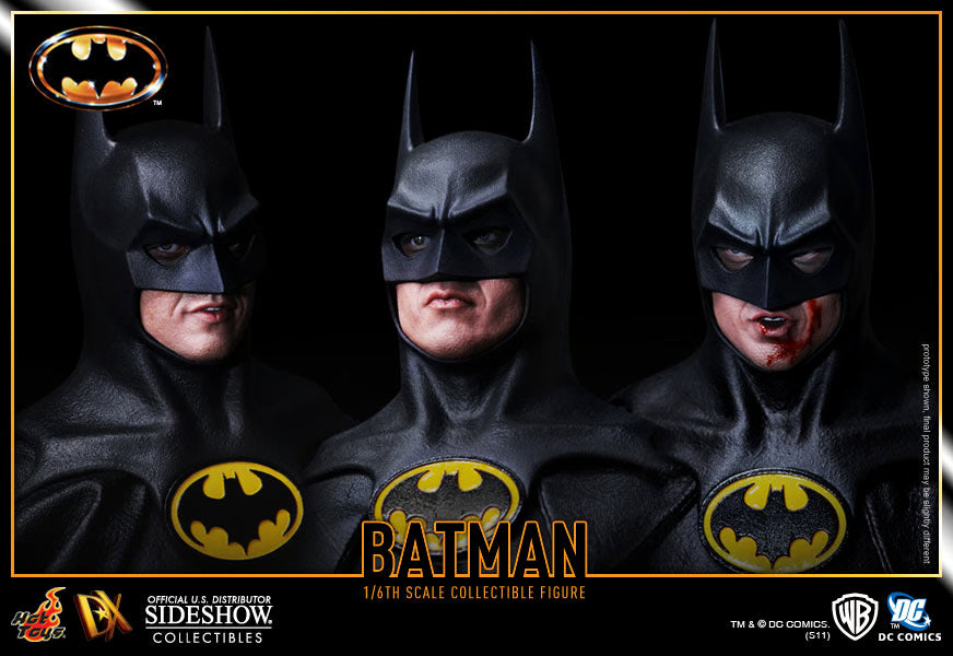 Batman (1989) Movie Masterpiece DX 1:6 Scale Action Figure Hot Toys 2012