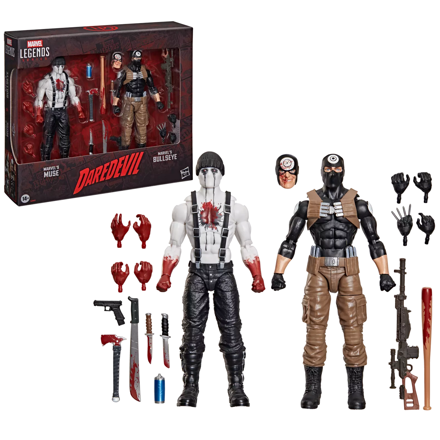 Marvel's Bullseye & Marvel's Muse 2-Pack – Marvel Legends Series (Hasbro)