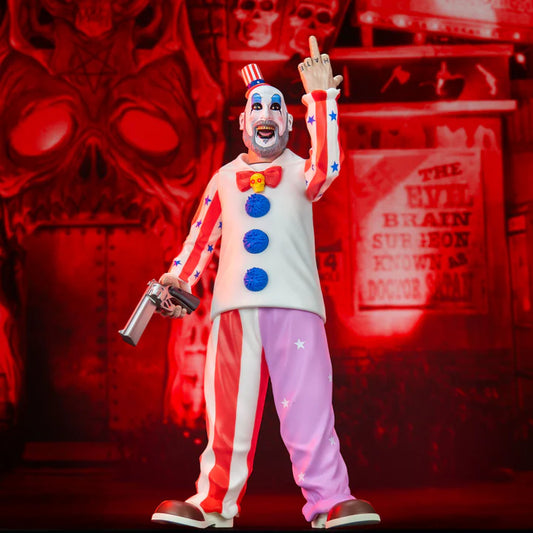 Trash Talkin' Captain Spaulding 12 in. Figure House of 1000 Corpses Trick or Treat Studios