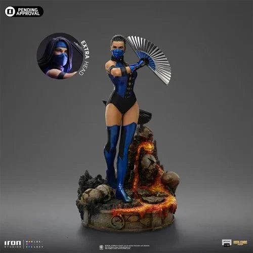Kitana Mortal Kombat Klassic 1/10 Art Scale Limited Edition Statue Iron Studios