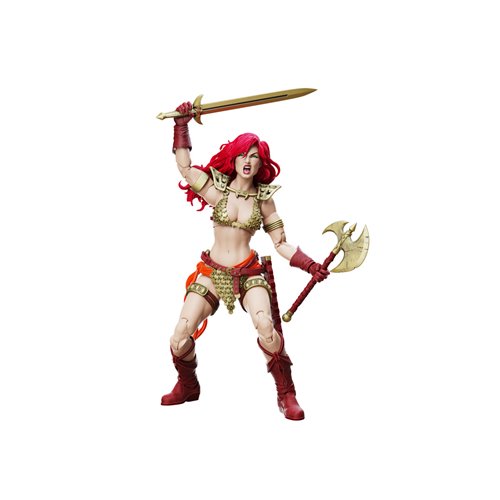 Red Sonja Gold and Red Limited Edition Epic H.A.C.K.S. 1:12 Scale Action Figure Boss Fight Studio 2026