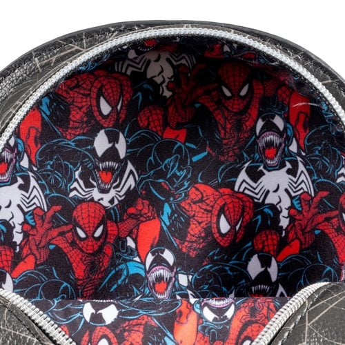 Marvel Spider-Man vs. Venom Glow-in-the-Dark Crossbody Purse - EE Exclusive - Loungefly
