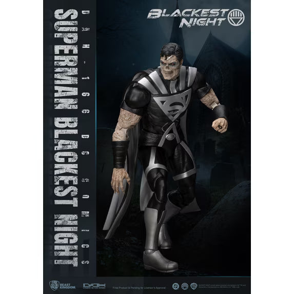 Superman DAH-166 Blackest Night Exclusive Action Figure Beast Kingdom 2026