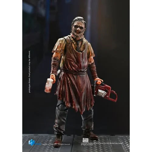 Texas Chainsaw Massacre 2003 Leatherface Slaughter Version Exquisite Mini 1:18 Action Figure Exclusive