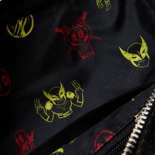 Deadpool and Wolverine Crossbody Bag Loungefly