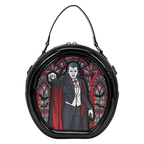 Dracula and Frankenstein Universal Monsters Loungefly Crossbody Bag 2026