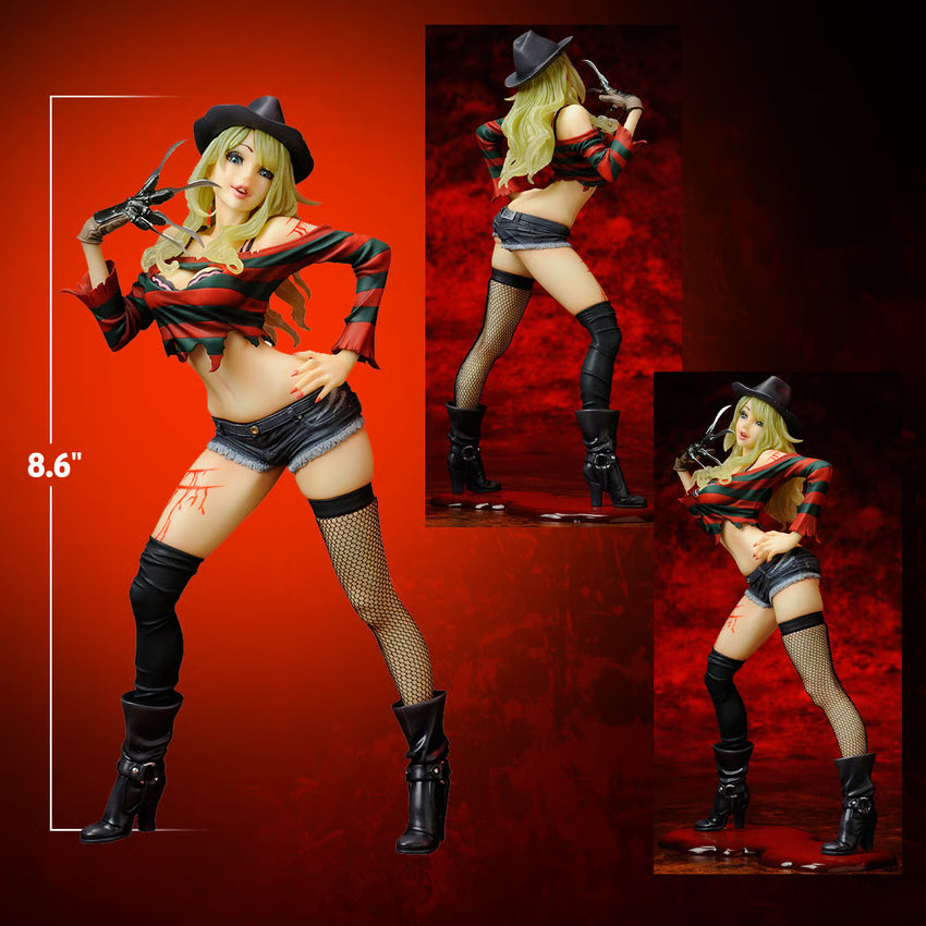 Freddy Krueger Freddy Vs. Jason Bishoujo Statue 1:7 Scale