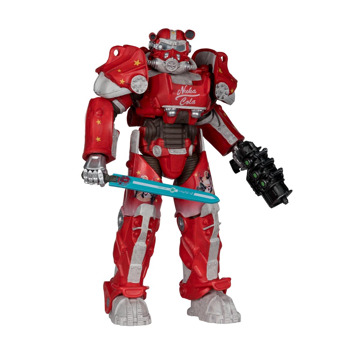 Nuka Cola T-60 (Gold Label) Elite Edition Fallout McFarlane Toys 7-in Action Figure