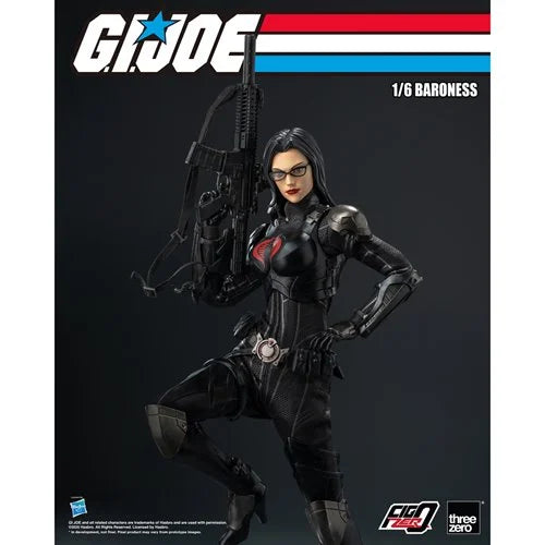 Baroness G.I. Joe FigZero 1:6 Scale Action Figure Three Zero