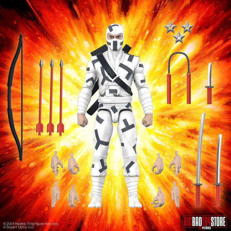 "Storm Shadow" (Camo Version) GI Joe 7 in. Action Figure (25th Anniversary, BBTS Exclusive) Ultimates! Super7