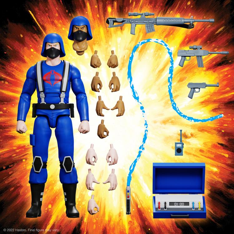 Cobra Trooper GI Joe (Wave 1) 7 in. Action Figure Ultimates! Super7