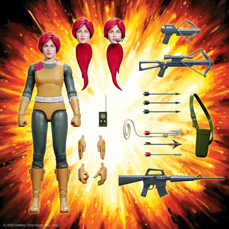 Scarlett GI Joe (Wave 1) 7 in. Action Figure Ultimates! Super7