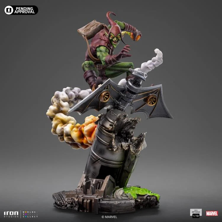 Green Goblin SpiderMan vs Villains Diorama BDS Art Scale 1/10 Iron Studios Statue
