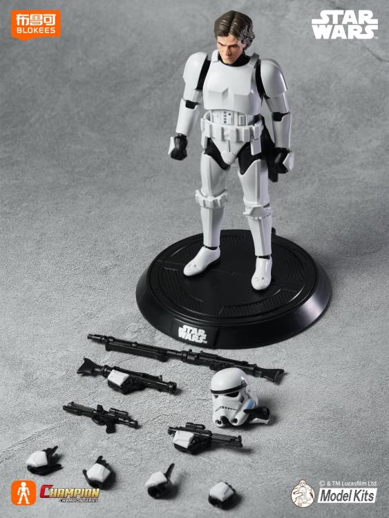 Han Solo (Stormtrooper Variant) Star Wars: A New Hope Blokees Model Kit